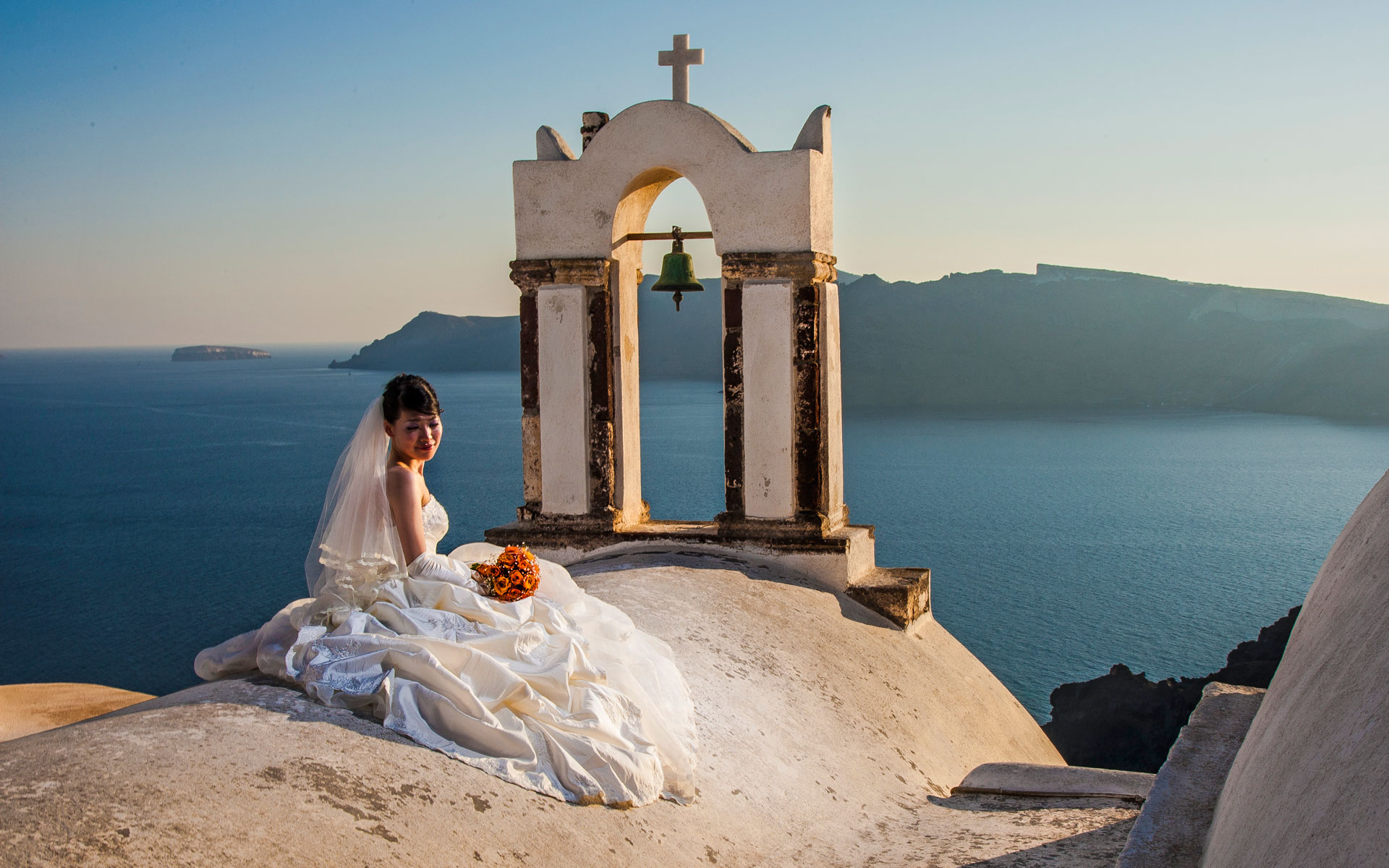 Santorini wedding photography 2012